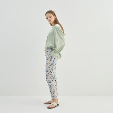 스윗원에이티 VERONICA BLUE FLOWER PANTS