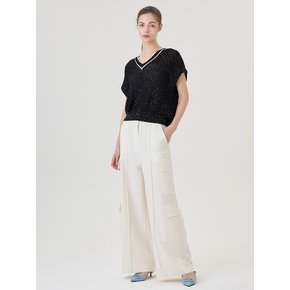 RS9seoul 24SS 하이웨이스트 와이드 카고 팬츠 High-Waist-Wide-Leg-Cargo-Pants