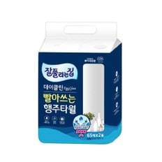 잘풀리는집 빨아쓰는 행주 타월 65매 X 2롤 주방타올 캠핑