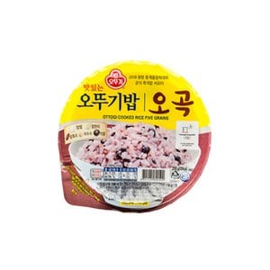 오뚜기 맛있는 즉석밥 오곡밥 210g 24입