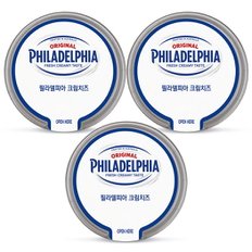  필라델피아 크림치즈 플레인 190gX3개+아이스포장