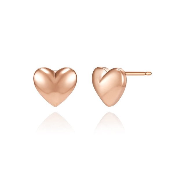 14K GF 싱글 하트 귀걸이 C24EGF168