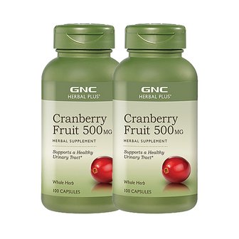 GNC 지앤씨 크렌베리 100캡슐 x2