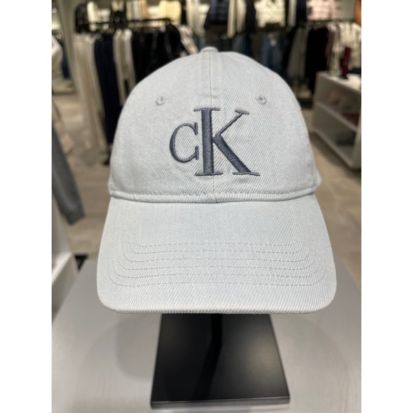[파주점] [CK진]공용 라지 로고 데님 베이직 볼캡 모자 4G5017G-LHL