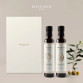 [9/21(월) 오전 9시결제건까지 명절전배송]엑스트라버진 올리브+아보카도오일(250ML 각 1EA) 선물세트+쇼핑백