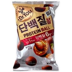 코스트코 닥터유 미니 단백질 볼 532g(28g x 19봉지) 프로틴 크런치 통아몬드