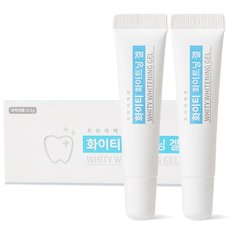 치아미백제 화이티 화이트닝겔 16.5g 2개