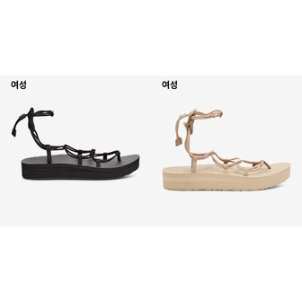 테바 2024 S/S 신상품 TEVA 여성용 키높이 샌들 미드폼 인피니티 STVF2417890-BLK 2종 택1