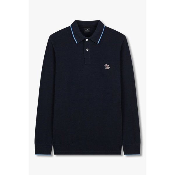 [PS PAUL SMITH] 지브라 패치 피케 폴로 셔츠 5755127014000