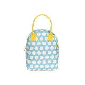 [플러프] Zipper Lunch Bag (Dot Blue)_UFL2356008