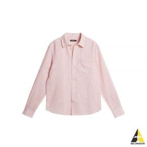 J.LINDEBERG 제이린드버그 24 SLIM LS LINEN MELANGE SHIRT (FMST10240-S022) (남성 슬림 롱슬리