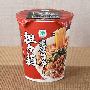  일본 훼미리마트 편의점 짙은맛 매운 탄탄멘 라면 83g