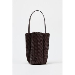 우먼 ZARA 자라 브레이디드 버킷 백 10439618