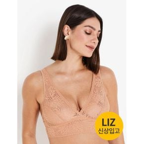 소프트 뷰티 51291 누드 레이스 노와이어 홑겹 브라+니플패드_P389024757
