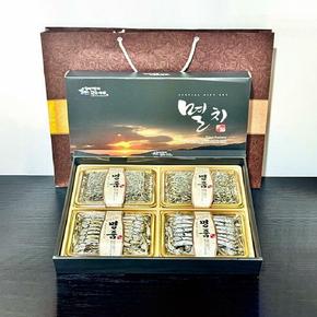 멸치 4종 선물세트 (대멸 160g+중멸 160g+세멸 180g+자멸 160g)