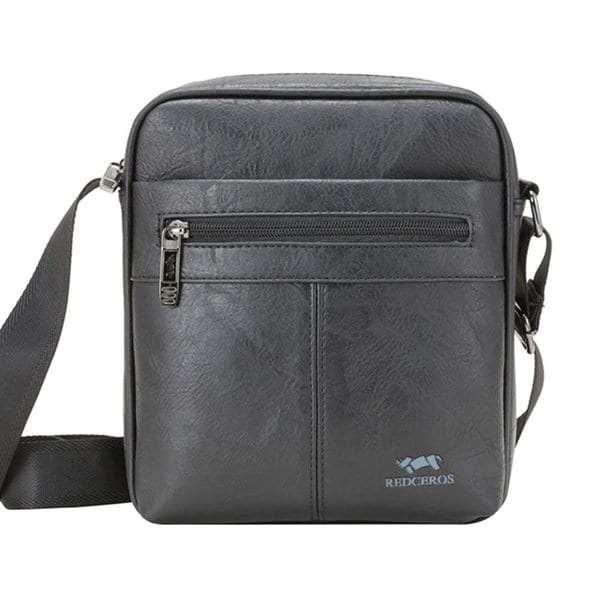 [옷자락] 남성 오피스 가죽 무지 미니사각 출근 크로스백