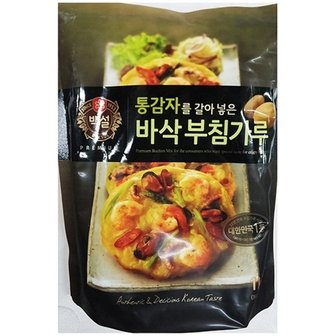  부침 가루 백설 통감자 바삭 1kg 부침개용 업소용