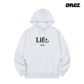 원즈 OZ 기모 후드티 LIFE (OZ186) 오트밀