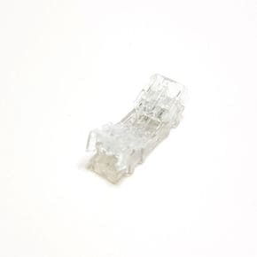 심선접속자(메뚜기 커넥터) 직젤 타입 랜선연결-투명