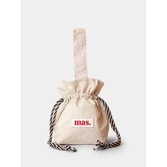 마스마룰즈 Solid string bag _ Beige