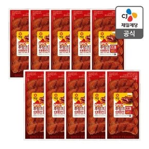 백설 숯불불닭맛후랑크 120g x10개 (냉장)