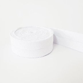 단추구멍 허리고무밴드 흰색 20mm 2마