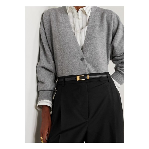 다운타운 가죽 웨이스트 벨트 블랙 46376663162897739