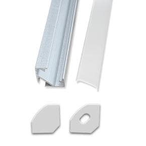 직각 방열판 코너 12x12mm 방열판 커버 마개 1m 세트