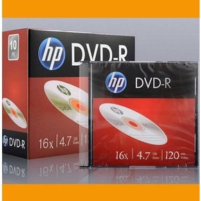 HP 문화 DVD-R Slim 10P