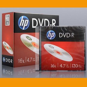 HP 문화 DVD-R Slim 10P