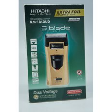 히타치 HITACHI 일본제 해외용 멀티 전압 100-240V 충전식 전동 면도기 1장 칼날 RM-1850UD