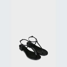 T-strap Sandals Black