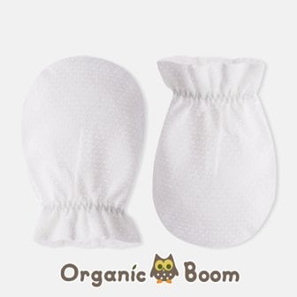 오가닉붐 [2만 무배]인증받은 진짜 오가닉 여름 아기 썸머 유기농 코튼매쉬 손싸개 8컬러