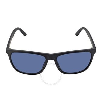 Calvin Klein 4132755 Calvin Klein Blue Rectangular Mens Sunglasses 69479440