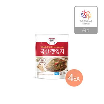 NS홈쇼핑 종가 국산 깻잎지 200g x 4개[30316720]