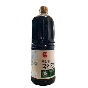 CJ프레시웨이 [이츠웰]참진한국간장 1.8L