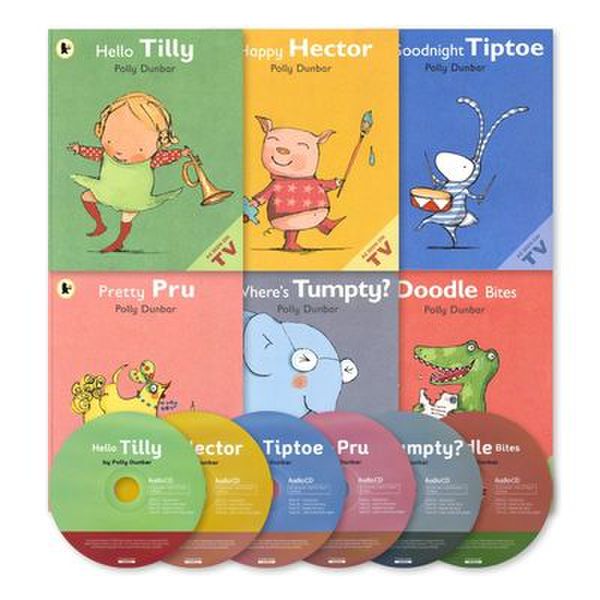 Tilly and Friends 6종 Book +CD Set