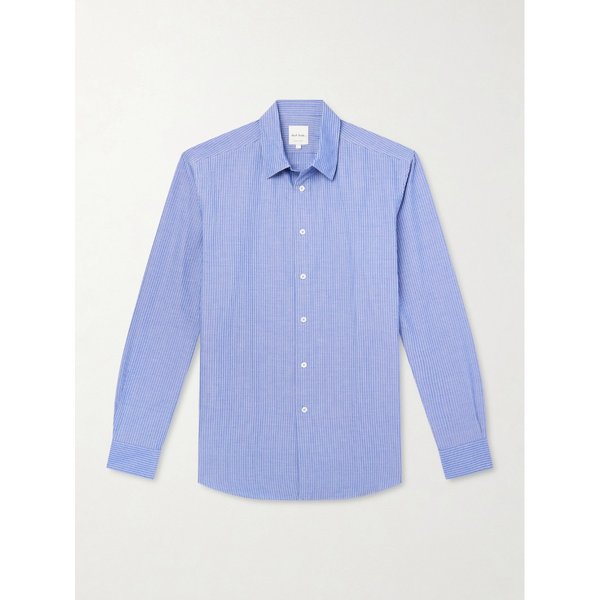 스트라이프 코튼 시어서커 셔츠 46376663163069541