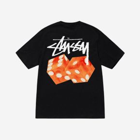 스투시 다이스 아웃 티셔츠 블랙 Diced Out T-Shirt Black