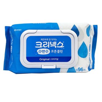 유한킴벌리 크리넥스 물티슈 화장지 휴지 화장 물티슈 캡형 96매[33099032]