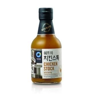 보리보리 청정원 쉐프의 치킨스톡 340g 1개_P315519489