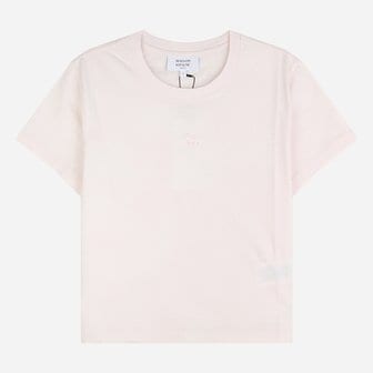 메종키츠네 [시흥점] 6S MW00105KJ7026 0448 베이비 폭스 크롭 반팔 티셔츠 모브