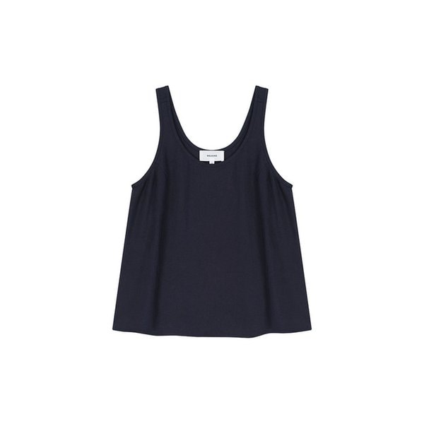 TWILL DRESSY EASY TANK TOP (NAVY)