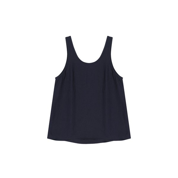 TWILL DRESSY EASY TANK TOP (NAVY)