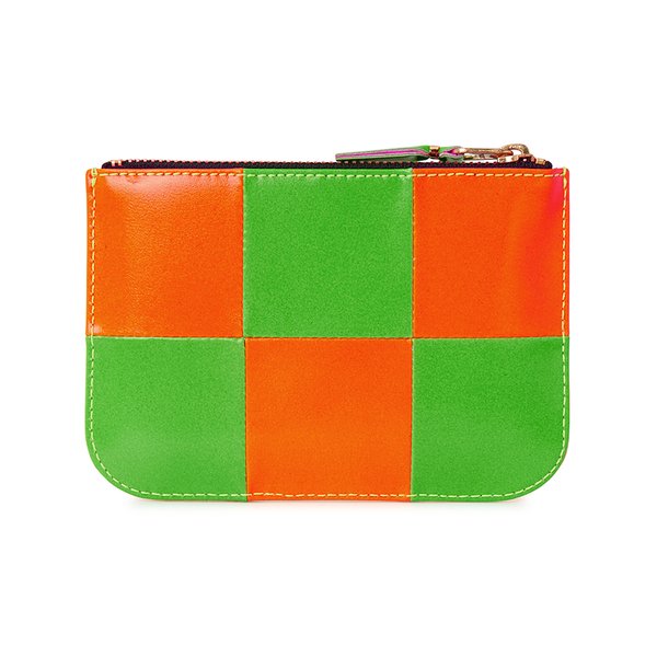 [부산점] 플루오 스퀘어 동전지갑 SA8100FS ORANGE GREEN (남여공용)