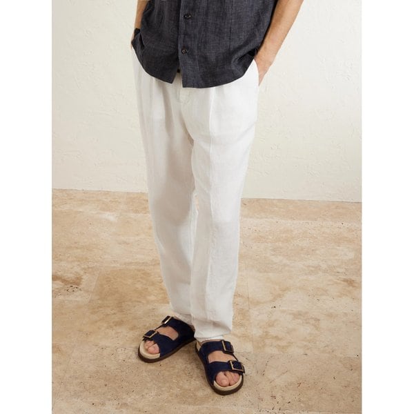 브루넬로쿠치넬리 버클 스웨이드 샌들 46376663163009951