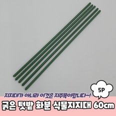 굵은 텃밭 화분 식물지지대 60cm 5P