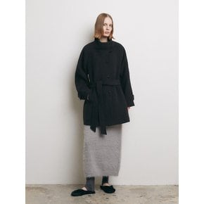 RAGLAN HALF COAT [BLACK]