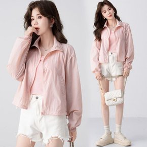 수영복 여자 봄 아노락 자켓 점퍼 여름 다운 잠바 은창]파스텔 아우터 비치 여 가을 스트링 바람