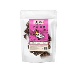 수제간식 오리목뼈 200g X ( 2매입 )